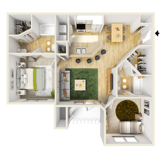 Floor Plans Lago Del Mar Apartments